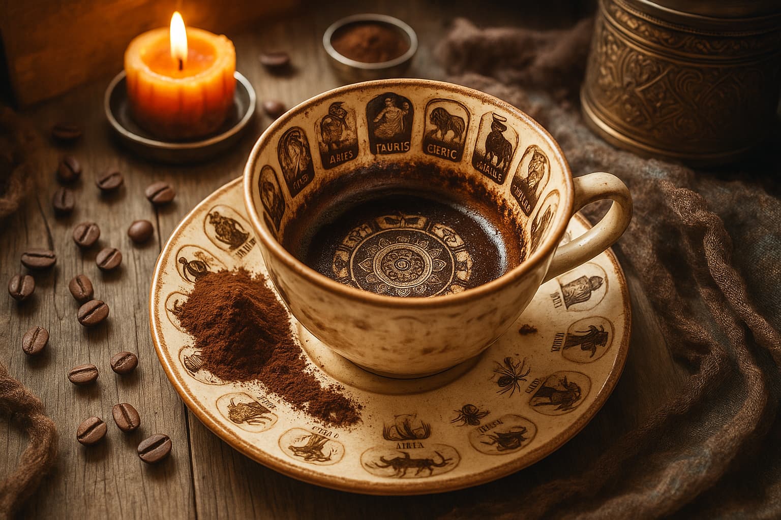 COFFEE CUP / TEA LEAF READING
